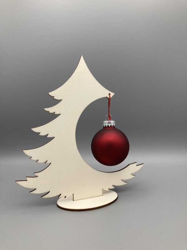 Tannenbaum mit Glaskugel – Bild 2