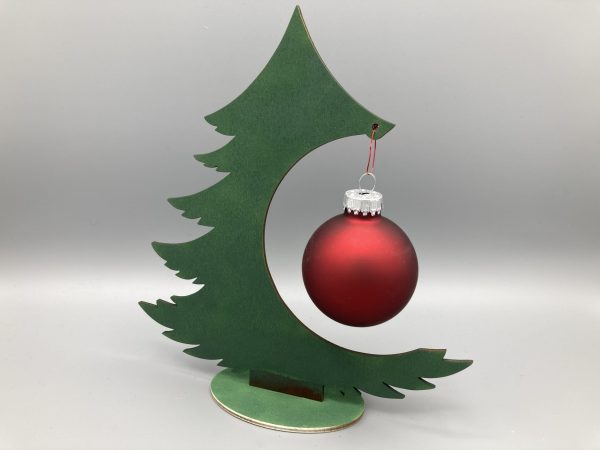 Tannenbaum mit Glaskugel – Bild 4